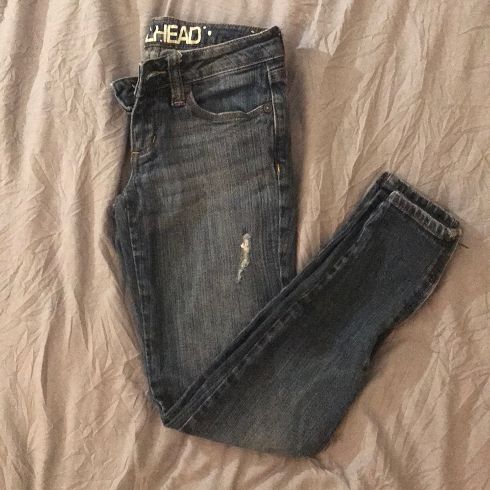 Pacsun Bullhead Zipper Ankle Jeans (Size 0)